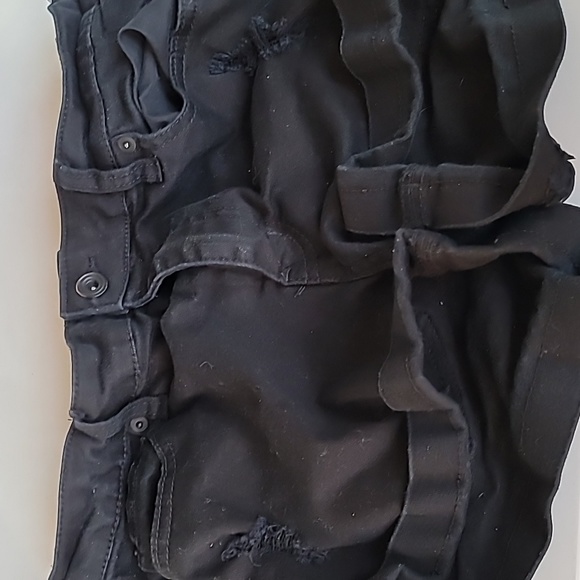 Celebrity Pink The Honey black jeans shorts size 7/28 - Picture 6 of 7